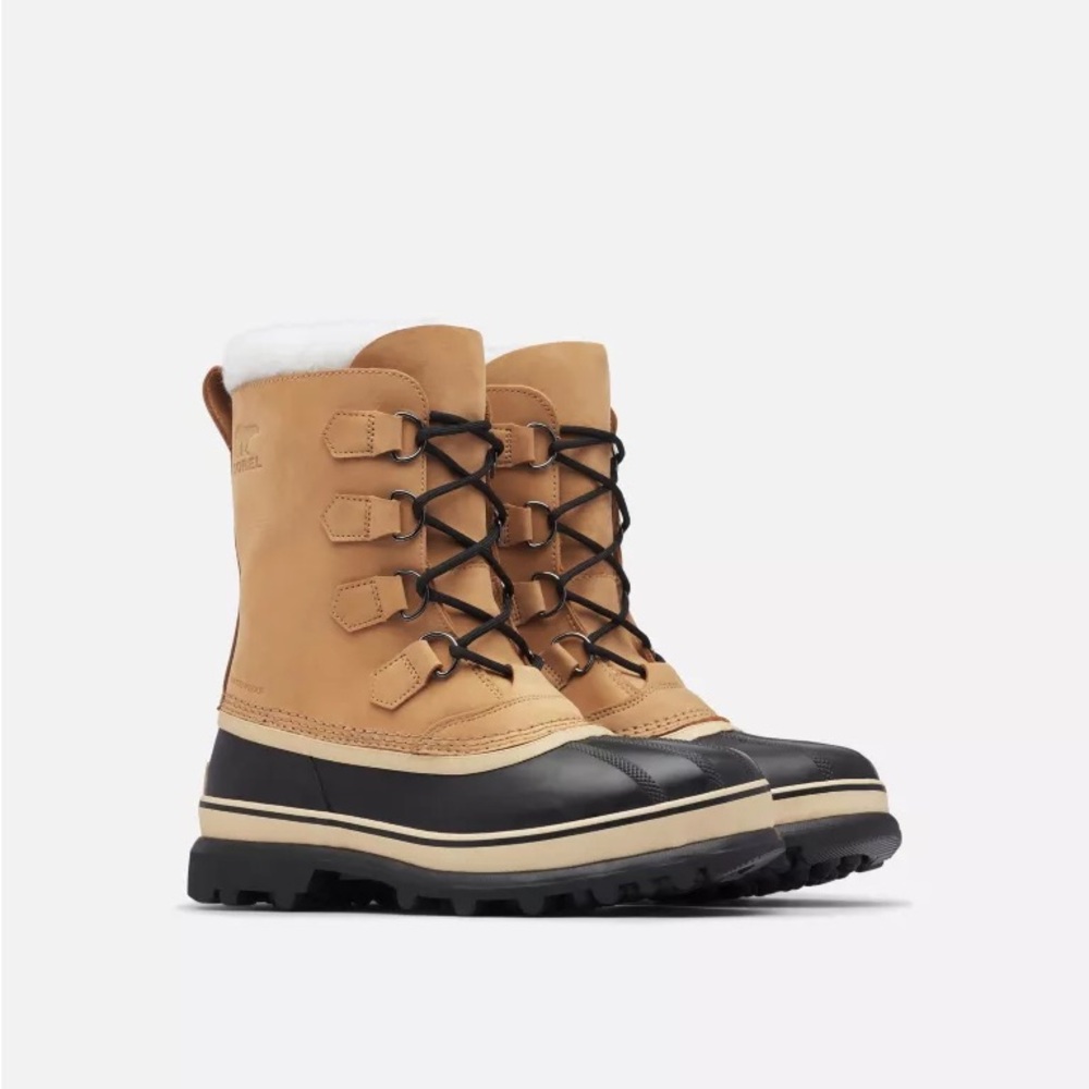 Sorel Men’s Caribou Boot Size 11 Buff